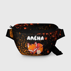 Поясная сумка Алёна ЛИСИЧКА Арт, цвет: 3D-принт