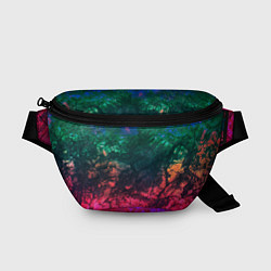 Поясная сумка Извержение вулкана Текстура камня, цвет: 3D-принт