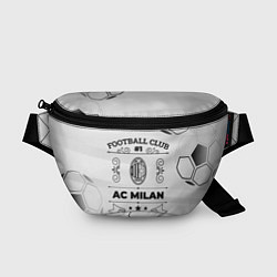 Поясная сумка AC Milan Football Club Number 1 Legendary, цвет: 3D-принт