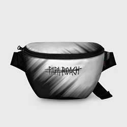 Поясная сумка Papa roach Streak logo, цвет: 3D-принт