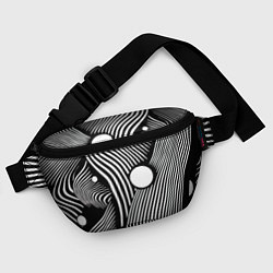 Поясная сумка Geometric vanguard composition Fashion trend, цвет: 3D-принт — фото 2