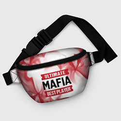 Поясная сумка Mafia: красные таблички Best Player и Ultimate, цвет: 3D-принт — фото 2