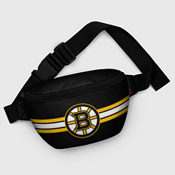 Поясная сумка Бостон Брюинз форма, цвет: 3D-принт — фото 2