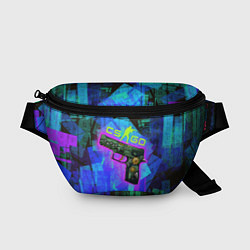 Поясная сумка CS GO - GUN, цвет: 3D-принт