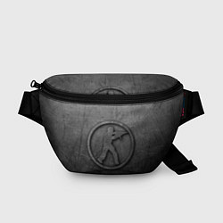 Поясная сумка Чугунный логотип Counter Strike, цвет: 3D-принт