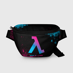 Поясная сумка Half-Life - neon gradient, цвет: 3D-принт