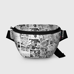 Поясная сумка Manga style - страницы, цвет: 3D-принт