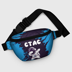 Поясная сумка Стас космонавт даб, цвет: 3D-принт — фото 2