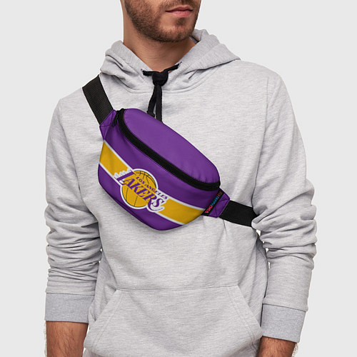 Поясная сумка LA Lakers NBA / 3D-принт – фото 3