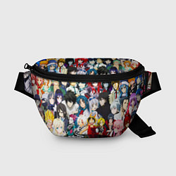 Поясная сумка Все аниме персонажи, цвет: 3D-принт