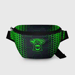 Поясная сумка Battletoads Абстракция соты, цвет: 3D-принт