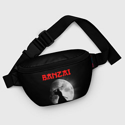 Поясная сумка Banzai - самурай, цвет: 3D-принт — фото 2