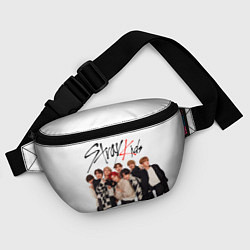 Поясная сумка Stray Kids white background, цвет: 3D-принт — фото 2