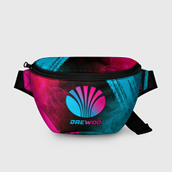 Поясная сумка Daewoo - neon gradient, цвет: 3D-принт