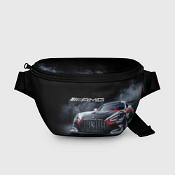 Поясная сумка Mercedes AMG - racing team - motorsport, цвет: 3D-принт