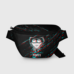 Поясная сумка Poppy Playtime в стиле glitch и баги графики на те, цвет: 3D-принт