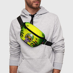Поясная сумка Американский футболист зомби, цвет: 3D-принт — фото 2