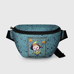 Поясная сумка Маленькая ведьмочка, цвет: 3D-принт