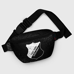 Поясная сумка Hoffenheim с потертостями на темном фоне, цвет: 3D-принт — фото 2