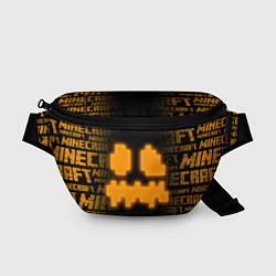 Поясная сумка Неон Тыква - Майнкрафт, цвет: 3D-принт