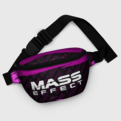 Поясная сумка Mass Effect pro gaming: надпись и символ, цвет: 3D-принт — фото 2