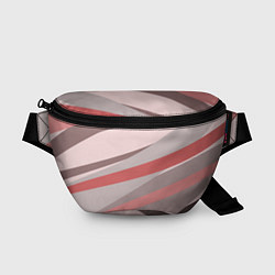 Поясная сумка Розовый берег, цвет: 3D-принт