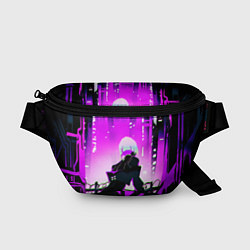 Поясная сумка Люси нетраннер - фиолетовый, цвет: 3D-принт