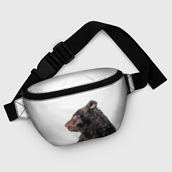 Поясная сумка Медведь в профиль, цвет: 3D-принт — фото 2