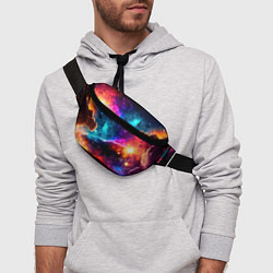 Поясная сумка Космос, созданный нейросетью, цвет: 3D-принт — фото 2