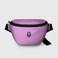 Поясная сумка Замочек к ключику розовый, цвет: 3D-принт