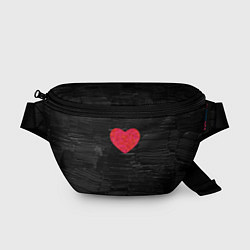Поясная сумка Black Valentin, цвет: 3D-принт