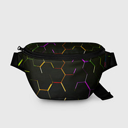Поясная сумка Киберстиль, цвет: 3D-принт