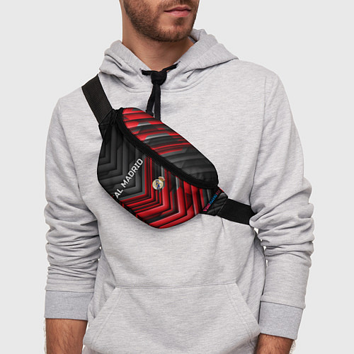 Поясная сумка Real Madrid art / 3D-принт – фото 3