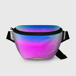 Поясная сумка Неоновые краски космоса, цвет: 3D-принт