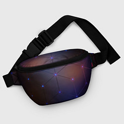 Поясная сумка Неоновая современная броня, цвет: 3D-принт — фото 2