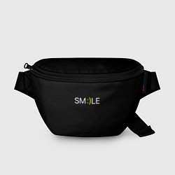 Поясная сумка Надпись smile, цвет: 3D-принт