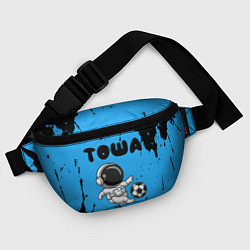 Поясная сумка Тоша космонавт футболист, цвет: 3D-принт — фото 2