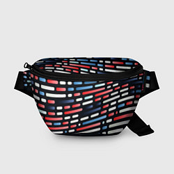 Поясная сумка Vanguard neon pattern, цвет: 3D-принт