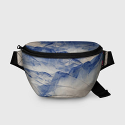 Поясная сумка Горы скалы в тумане, цвет: 3D-принт