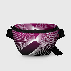 Поясная сумка Авангардная растровая композиция, цвет: 3D-принт