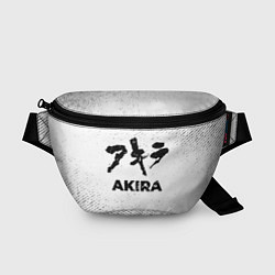 Поясная сумка Akira с потертостями на светлом фоне, цвет: 3D-принт