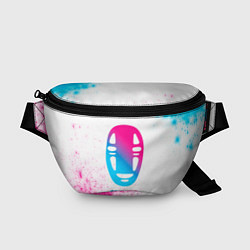 Поясная сумка Spirited Away neon gradient style, цвет: 3D-принт