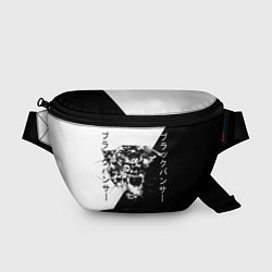 Поясная сумка Panther black, цвет: 3D-принт