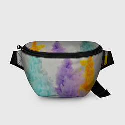 Поясная сумка Тёмные дымы, цвет: 3D-принт