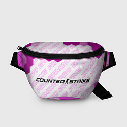 Поясная сумка Counter Strike 2 pro gaming: надпись и символ, цвет: 3D-принт