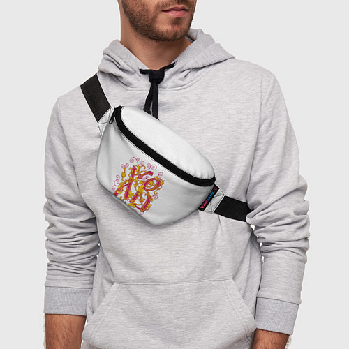 Поясная сумка Хохлома вязь ХВ Пасха / 3D-принт – фото 3