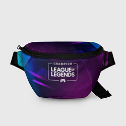 Поясная сумка League of Legends gaming champion: рамка с лого и, цвет: 3D-принт
