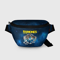 Поясная сумка Ramones Road to ruin, цвет: 3D-принт