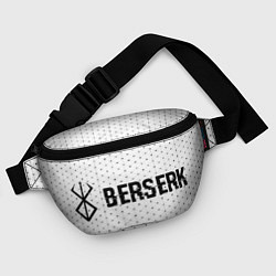 Поясная сумка Berserk glitch на светлом фоне: надпись и символ, цвет: 3D-принт — фото 2