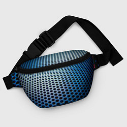 Поясная сумка Металическая текстура, цвет: 3D-принт — фото 2